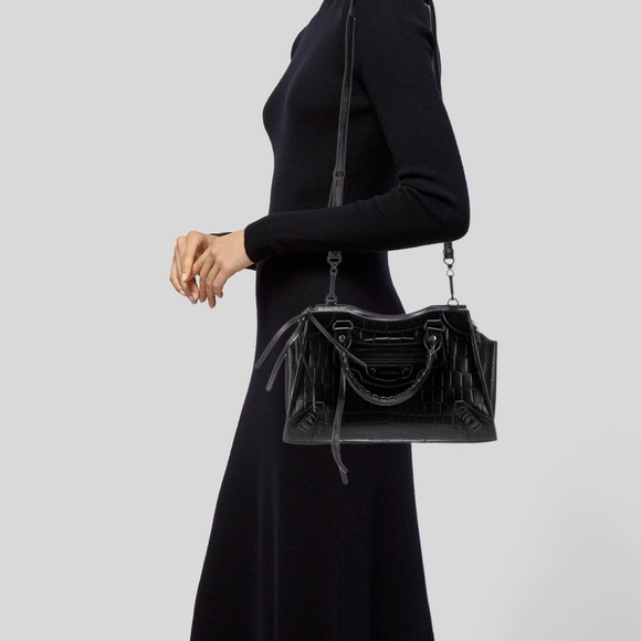 BALENCIAGA Black Neo Classic City bag (small) - Picture 9 of 9